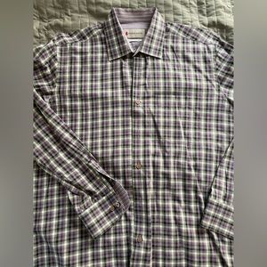 Purple Dress Shirt Size Large